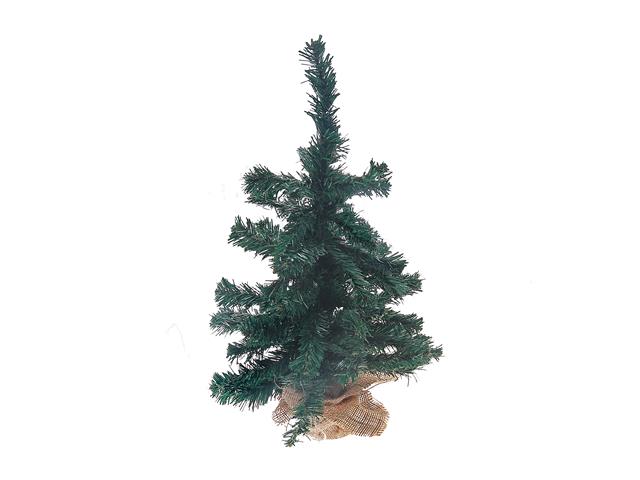 3' JASPER CHRISTMAS TREE 120 NORMAL TIPS W/ BURLAP