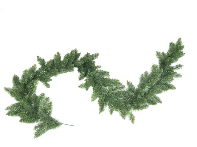 9' EVERGREEN CHRISTMAS GARLAND 220 TIPS