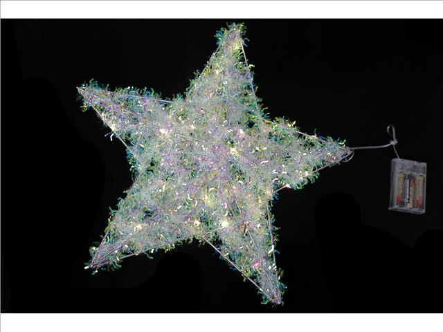 LED WHIMSICAL STAR (LARGE) (19.70")(WITH TIMER)