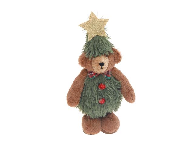NICHOLAS THE TEDDY BEAR PLUSH STANDER (15")