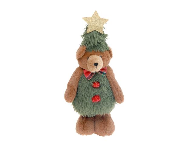 NICHOLAS THE TEDDY BEAR PLUSH STANDER (18.5")