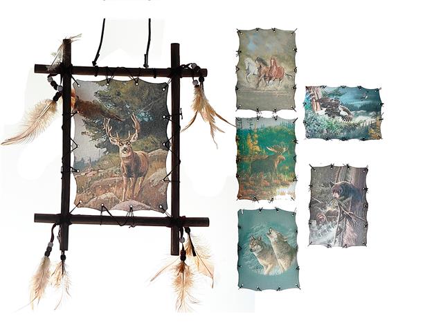 DREAM CATCHER WALL ART (9" X 11") (ASSTD)